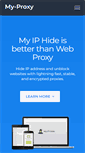 Mobile Screenshot of my-proxy.com